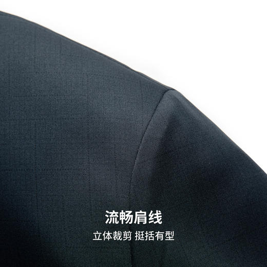 圣得西男士行政风商务翻领休闲夹克2025秋季新款简约易搭有型外套 商品图7