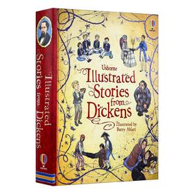 狄更斯插图故事合集 英文原版 Usborne Illustrated Stories from Dickens 尤斯伯恩 精装全彩插画版 小学生英语课外阅读书籍