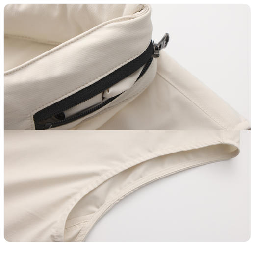 BOW-306A PROSIMON高尔夫秋季女款简约风可收纳连帽马甲 商品图3