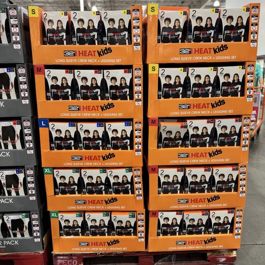 到手价159元 32 degrees儿童保暖内衣 裤子+上衣一套 美国代购，无中文标签，介意慎拍 商品图7