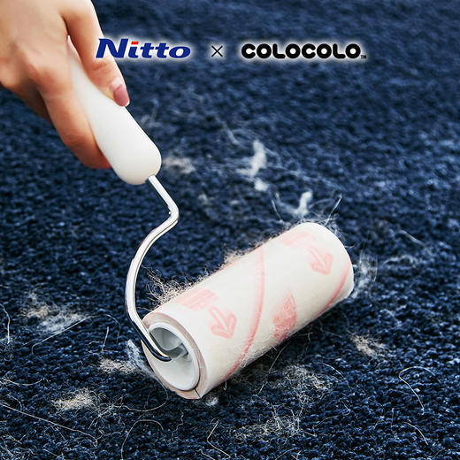 Nitto COLOCOLO科粘乐粘毛器宠物纸沾毛神器可撕式滚轮粘毛器_MW 商品图3