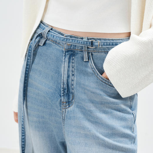 【商场同款】麦檬春秋牛仔长裤4G8151371X 商品图3