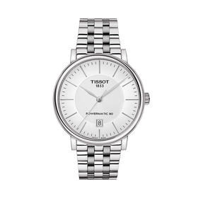 天梭(TISSOT)卡森臻我系列钢带机械男表T122.407.11.031.00