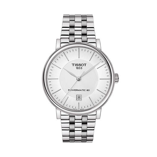 天梭(TISSOT)卡森臻我系列钢带机械男表T122.407.11.031.00 商品图0