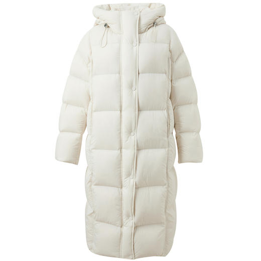 三彩2025冬季新款防水易打理长款羽绒服被子服90特白鸭高倍充绒M 商品图4