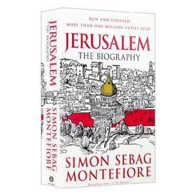 新版 耶路撒冷三千年英文原版书 Jerusalem The Biography 正版英文版历史进口书籍 西蒙蒙蒂菲奥里
