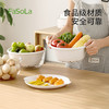 FaSoLa沥水篮四层多功能厨房家用淘洗菜蓝叠序沥水篮套装 商品缩略图0