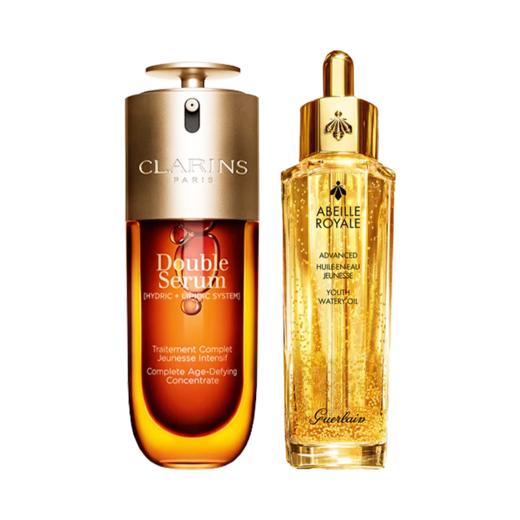 预售【1210跨境仓发货】Clarins娇韵诗第九代双萃经典精华50ml+Guerlain娇兰帝皇蜂姿复原蜜50ml 商品图7