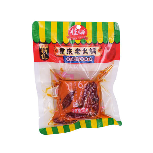 佳仙 重庆老火锅调料单块装 58g 商品图0