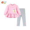 贝贝怡立体渐变蝴蝶春秋新款女童甜美卫衣套装舒适套装ZB3ET020 商品缩略图5