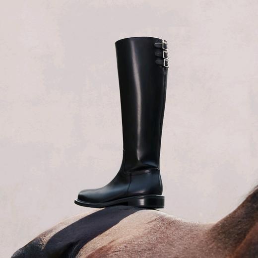 【云粉节】【思加图】BF楼杨幂同款思加图新款骑士三重奏英伦风骑士靴长靴EAJ40吊牌价3590，活动价2598 商品图4