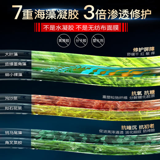 iLab艾莱博(海洋多肽胶原)60分钟SPA面膜(SOS救急修护) 商品图1