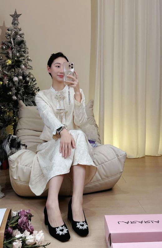 LARARIA小羊皮鞋钻款高跟鞋 商品图2