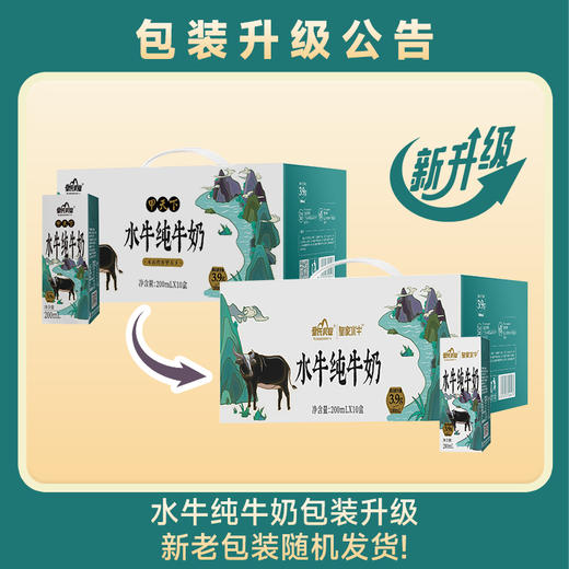 【积分兑换】2件装甲天下水牛纯牛奶共200ml*20盒 商品图0