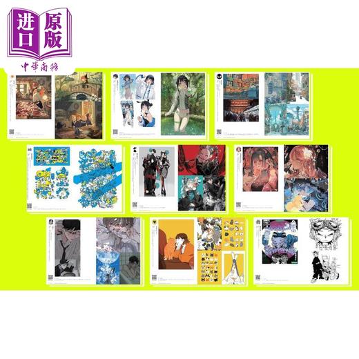 【中商原版】VISIONS2026画集 pixivp站插画年鉴 mogumo封面 日本插画师作品集 日文原版VISIONS 2026 ILLUSTRATORS BOOK 商品图5