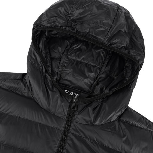 【超惠秒】Armani EA7 男女通款 轻薄款舒适 带帽 白鸭绒羽绒服/夹克外套12264 商品图4