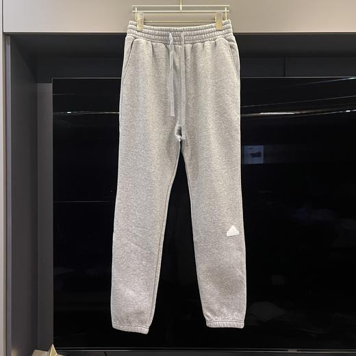 ad 男女同款抽绳简约加绒灰色束脚运动裤（蕾姐穿S） 商品图13