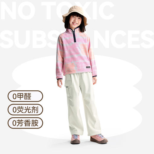 女童半开领上衣冬季新款安奈儿童装EG541554 商品图2