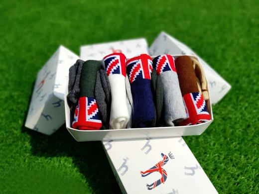 清仓！哈吉私情侣款 舒不舒服 你的脚是最知道！ 均码 一盒五双五色 商品图2