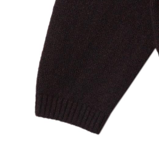 2715SDSA男士秋冬新款痞帅男装复古港风撞色缝线V领针织衫慵懒风毛衣 商品图4