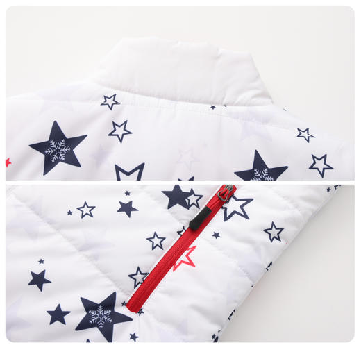 \BOW-309A PROSIMON高尔夫女款时尚运动数码印花风棉马甲 商品图4