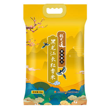 稻可道黑龙江长粒香米 东北大米 10斤 /粮油调味 /米 /长粒香米 商品图2