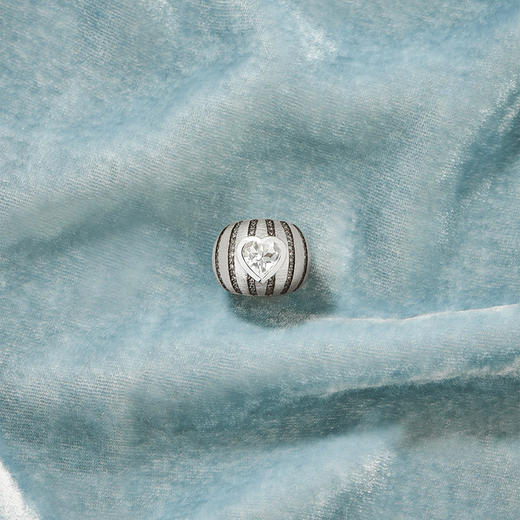 订购4周到｜Tityaravy-Nith-银色 条纹 白托帕石 戒指［法国设计师］ 商品图1