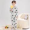 3-5天发货【儿童服饰丨儿童软糯开衫家居服睡衣套装】面料柔软透气，缝线细密，整体宽松舒适，弹力裤腰不束缚，居家外出均可穿，更多款式可供选择 商品缩略图4
