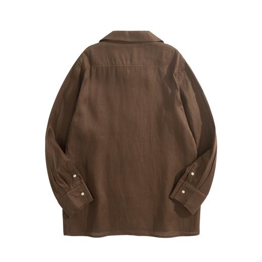 男款亚麻长袖衬衫006 商品图1