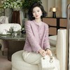 西子/落日小香风软糯粗花呢粉紫色外套/WTTJ385 商品缩略图2