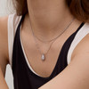 ARSIS｜流光系列 水滴波光双层项链 商品缩略图3