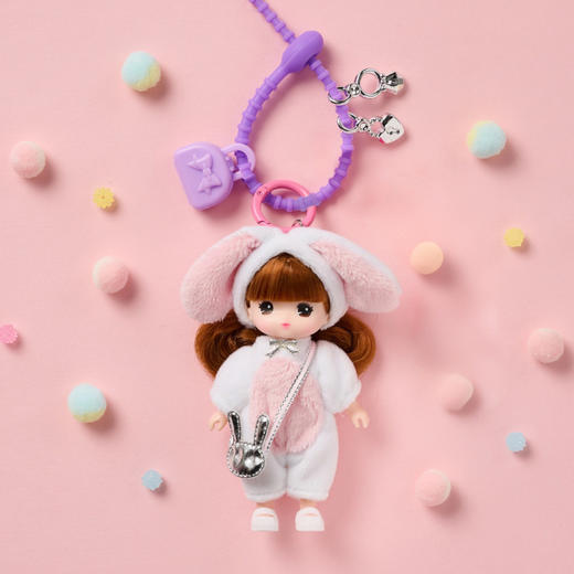 Mimiworld 迷你玫美钥匙扣 背包玩偶钥匙扣萌物 商品图3