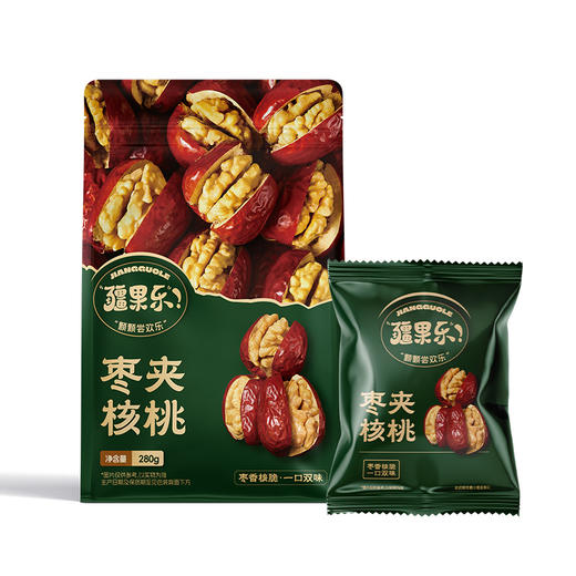 【疆果乐】枣夹核桃280g 商品图7