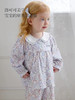 Domiamia 女宝宝针织长袖花边翻领套装(天丝）秋季女童睡衣 公主风家居服 商品缩略图1