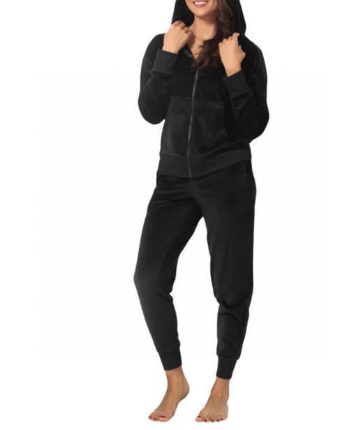 到手价239元 felina女士天鹅绒套装 黑色，绿色，紫色可选 美国代购，无中文标签，介意慎拍 商品图1