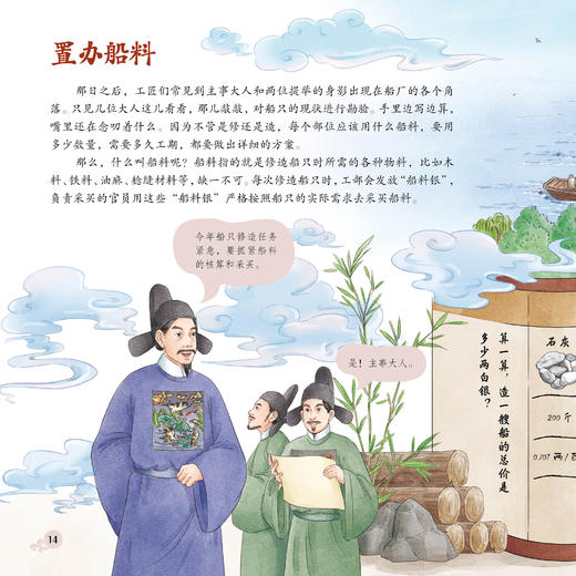 《海上丝路的千年“船”说：航海历史文化儿童百科绘本》（全4册） 商品图8