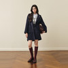 【严选】诗凡黎学院风绵羊毛双面呢大衣2025秋冬新款复古宽松中长款外套女7G9370281 商品缩略图1