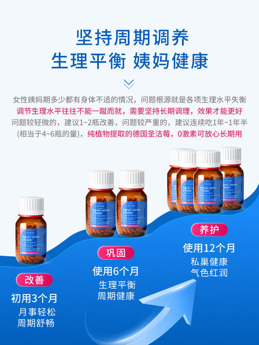 史达德圣洁莓精华片 100片/瓶 商品图4