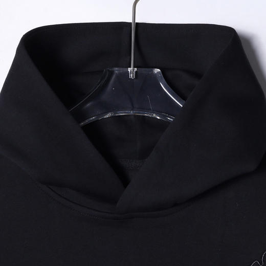 D012SDSA秋冬新款痞帅男装潮牌刺绣字母连帽卫衣十字金属装饰百搭上衣 商品图2