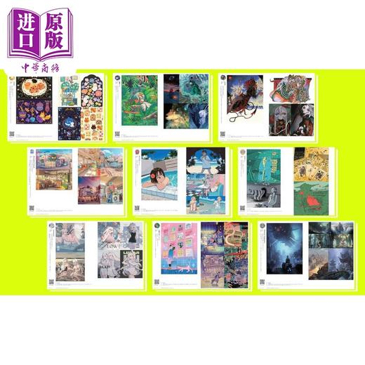 【中商原版】VISIONS2026画集 pixivp站插画年鉴 mogumo封面 日本插画师作品集 日文原版VISIONS 2026 ILLUSTRATORS BOOK 商品图4