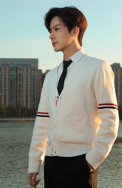 男款口袋针织开衫毛衣022 商品图2