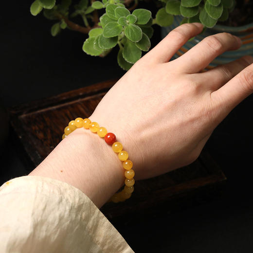 ZP珠宝 蜜蜡系列 金黄蜜蜡如月圆满 商品图7