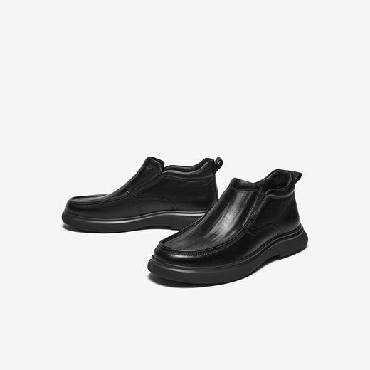 【云粉节】BF楼百思图2025冬季新款休闲皮鞋时尚商务通勤男鞋13025DD5 吊牌价959.现价499 商品图3