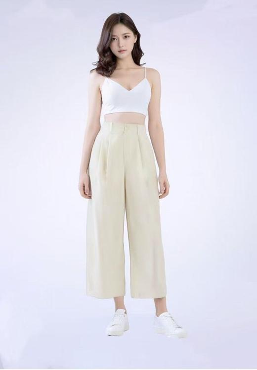 12.12错过没有！清货不退别人家228元的艾草裤！！【超值购】品质款休闲九分裤-喜出 商品图1