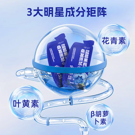 【清心湖甄选&全网比价】河西女子蓝莓黑枸杞桑葚原浆/有机蔓越莓原浆 100%纯原浆不加一滴水 低温萃取 营养保留更全面鲜果鲜榨多种营养 学生.上班族必备 商品图7