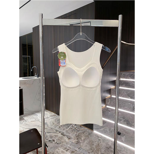 3A呵护 氨基酸固定杯无痕背心 科技保暖 养肤抑菌 裸感舒适 免穿BRA 商品图3