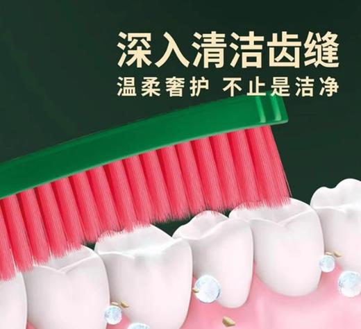 【山姆同款】悦滋木牙刷经典奢护牙刷 超长刷头双重软毛牙缝清洁口气柔软 商品图4