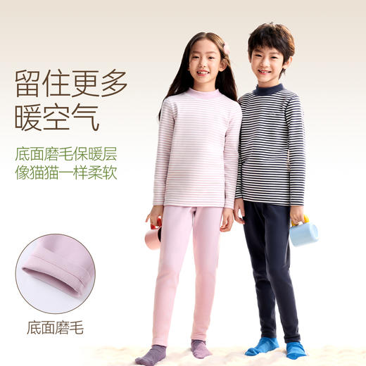 男女童秋衣裤套装冬季新款安奈儿童装JM547538 商品图3