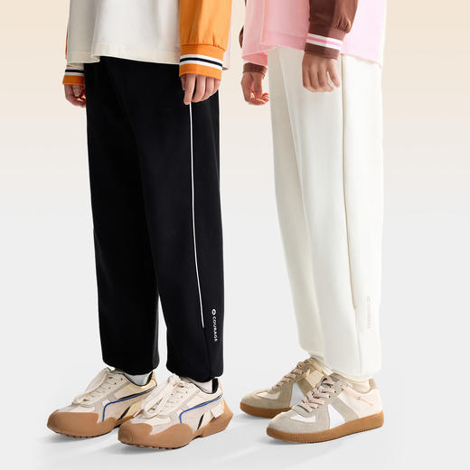 男女童全腰针织单裤秋季新款安奈儿童装小程序专享EM536552 商品图2