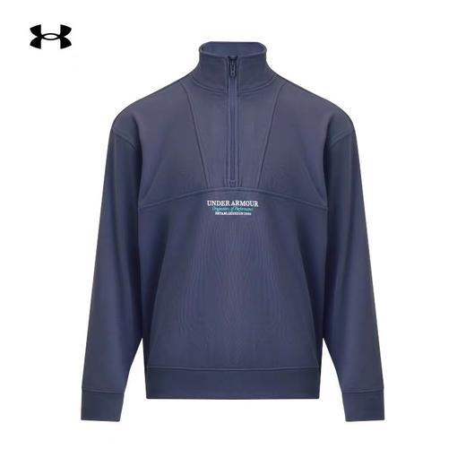 【云粉节】7楼安德玛UA秋冬OG 96男子宽松运动休闲1/4拉链卫衣6010095 吊牌价699元 商品图5